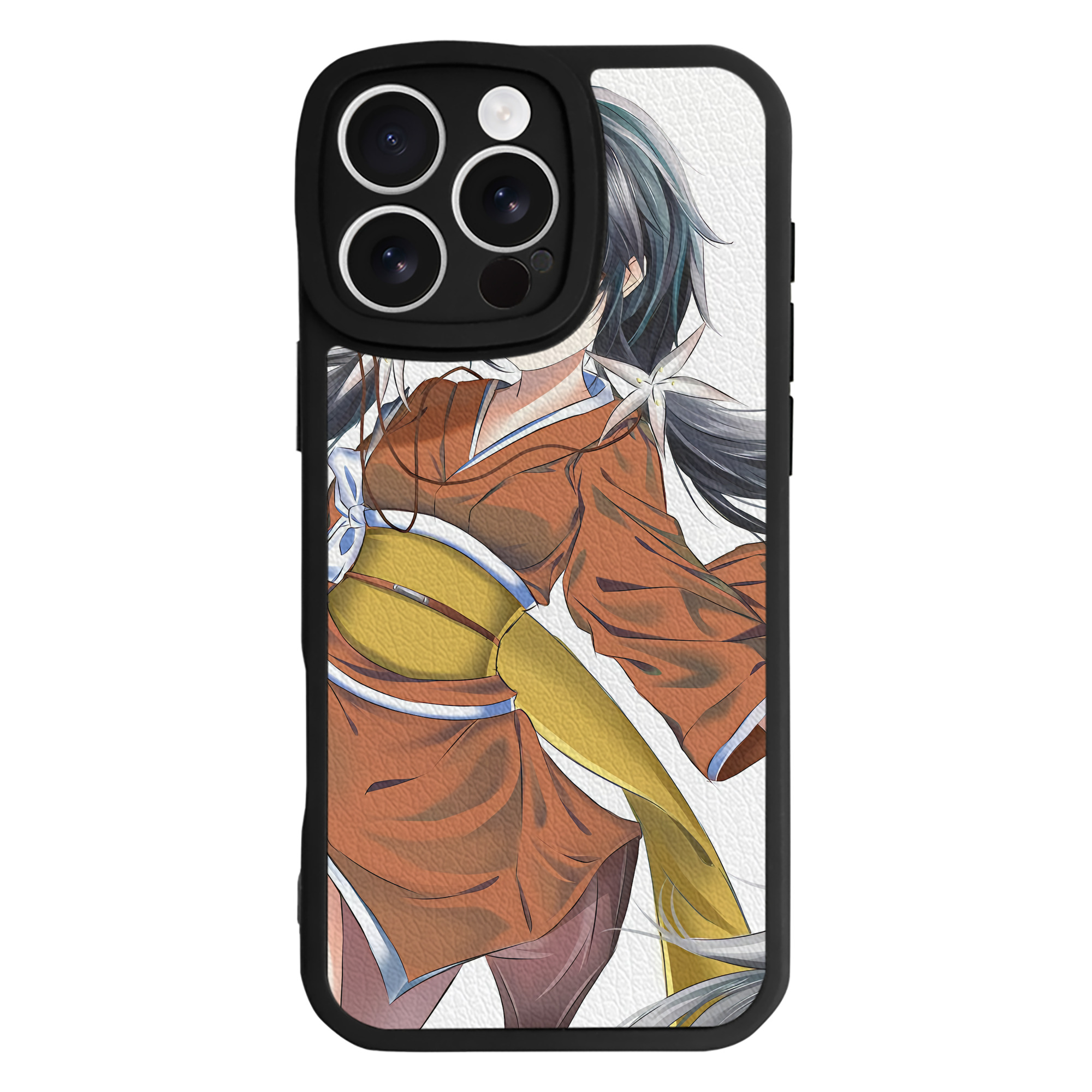 （画像用） 文豪ストレイドッグス Bungo Stray Dogs 【iPhone 16シリーズ対応】シリコンスマホケース（レザー調） 材質：シリコン